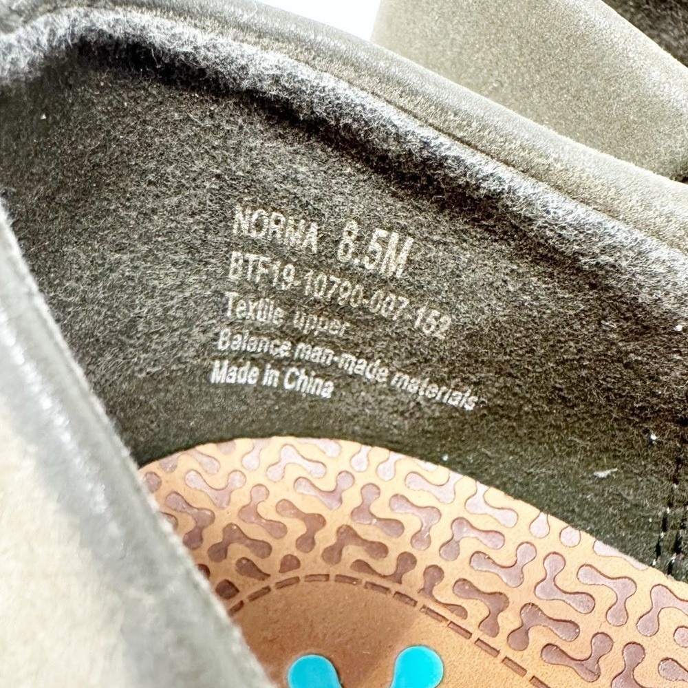 BareTraps Norma Posture+ Green Wedge‎ Round Toe Slip-On Shoes 8.5 - Picture 5 of 10